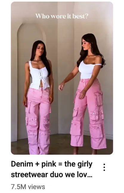 Fashion Nova clip, 7.5M views
