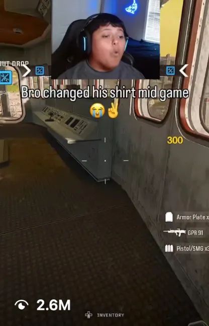 Gaming clip, 2.6M views