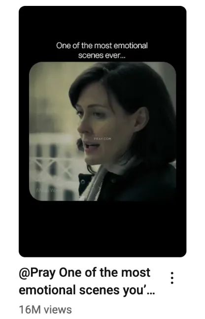Pray.com clip, 16M views