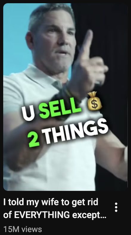 Grant Cardone clip, 15M views