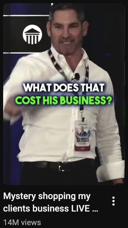 Grant Cardone clip, 14M views